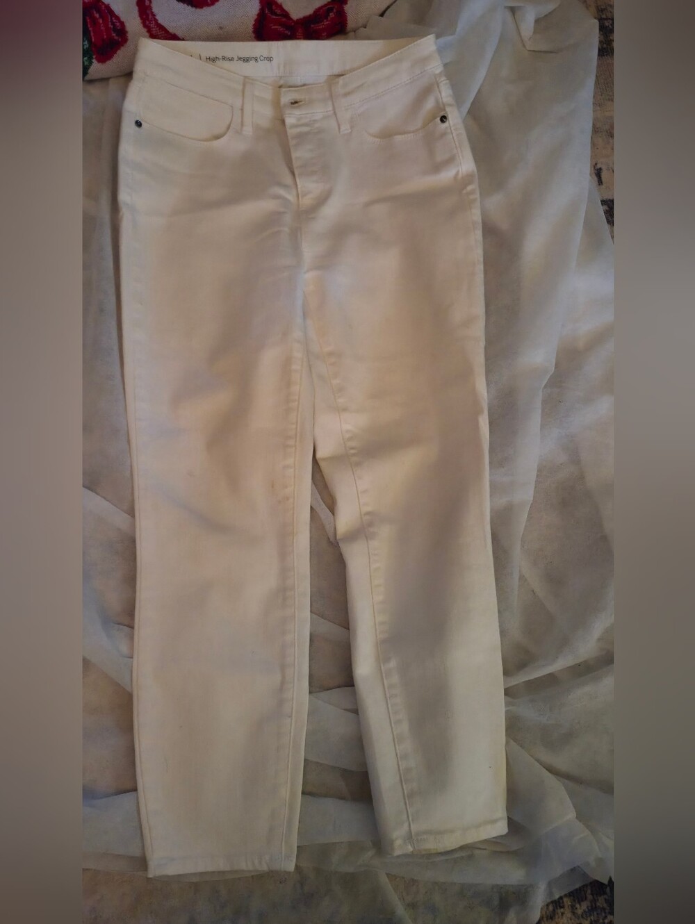 Talbots High-Rise White Women's Jeans